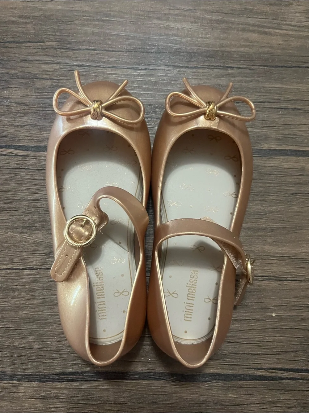Mini Melissa metallic jelly